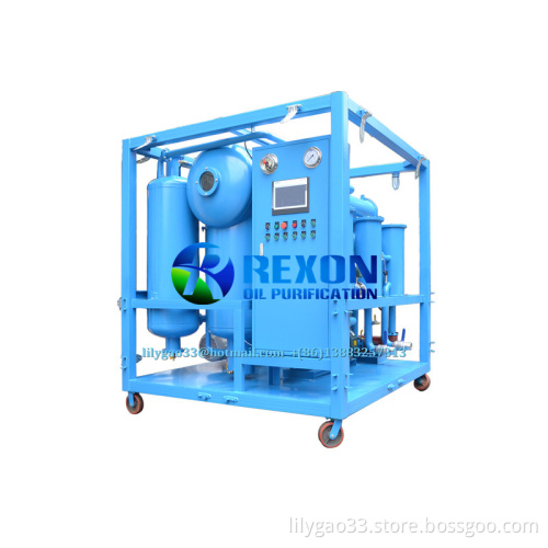 High Two Stage Vacuum Insulating Oil Regeneration Purifier